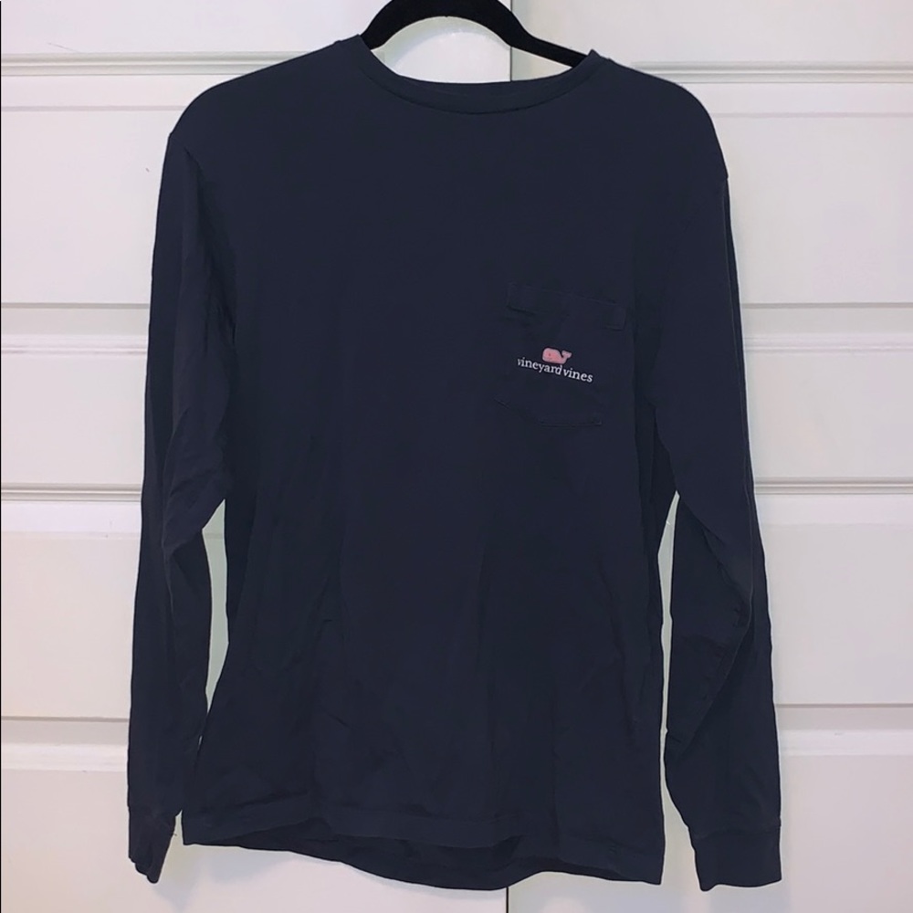 blue vineyard vines long sleeve